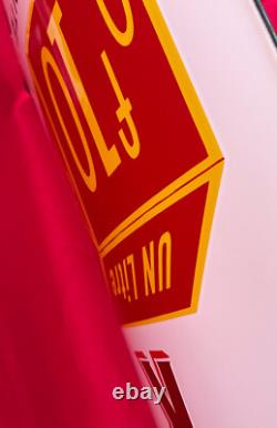 Plaque Émaillée Bombée Bouillon KUB XL 1 Mètre 0,10 Fr 1 Litre Cuisine