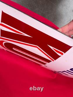 Plaque Émaillée Bombée Bouillon KUB XL 1 Mètre 0,10 Fr 1 Litre Cuisine