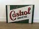 Plaque Emaillee Castrol Enamel Sign Emailschild Insegna Ancienne Yacco Shell Bp