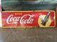 Plaque Emaillee Coca Cola 140/50cm