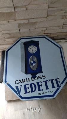 Plaque Émaillée Double Face Carillons VEDETTE