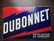 Plaque Emaillee Dubonnet, Bruxelle 1952