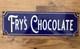 Plaque Émaillée Fry's Chocolate Chocolat Épicerie