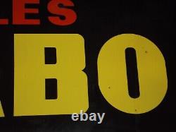 Plaque Emaillee Huiles Labo. 98 X 48