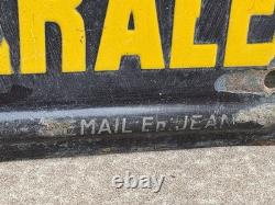 Plaque Émaillée L'URBAINE COMPAGNIE D'ASSURANCE VIE