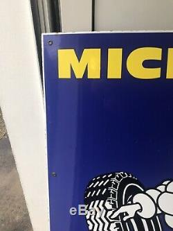 Plaque Emaillee MICHELIN ancienne