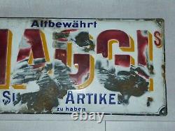 Plaque Émaillée Maggi Original