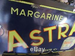Plaque Emaillee Margarine Astra