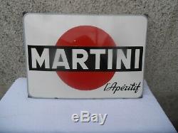 Plaque Emaillee Martini