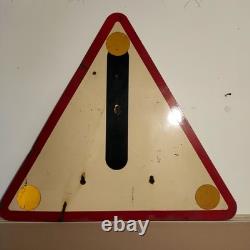 Plaque Émaillée Panneau de signalisation danger vitracier neuhaus