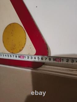 Plaque Émaillée Panneau de signalisation danger vitracier neuhaus