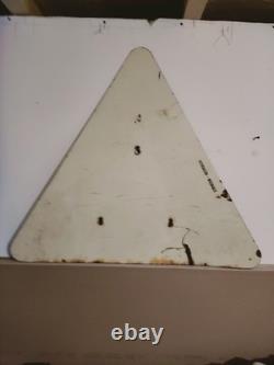 Plaque Émaillée Panneau de signalisation danger vitracier neuhaus