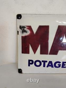 Plaque Émaillée Publicitaire MAGGI