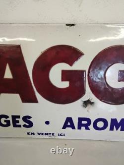 Plaque Émaillée Publicitaire MAGGI