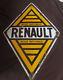 Plaque Emaillee Regie Renault Nationale Double Face