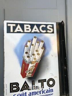 Plaque Emaillee Tabacs Balto / Celtiques