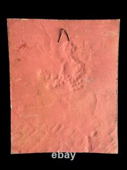 Plaque Émaillée Tennis Femme Ancien Vintage France Publicitaire 1900 Populaire