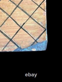 Plaque Émaillée Tennis Femme Ancien Vintage France Publicitaire 1900 Populaire