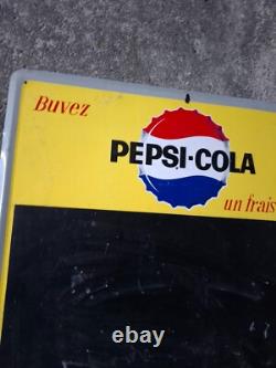 Plaque En Tole Pepsi Cola