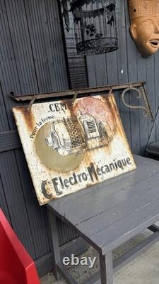 Plaque Fer Publicitaire