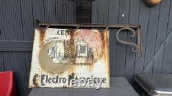 Plaque Fer Publicitaire