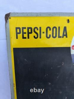 Plaque No Émaillée Tôle Pepsi Cola