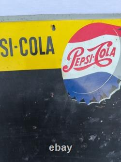 Plaque No Émaillée Tôle Pepsi Cola
