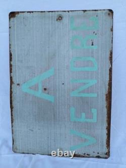 Plaque No Émaillée Tôle Pepsi Cola