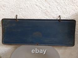 Plaque Peinte LA POSTE 1,20m non Émaillée Lithographiée Ancienne Bureau