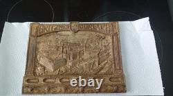Plaque Porte Clés, vintage Publicitaire