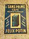 Plaque Publicitaire En Carton Le Sans Prime Cafe Melange Superieur Felix Potin