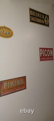 Plaque Tôle Émaillée Lot Pub