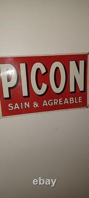 Plaque Tôle Émaillée Lot Pub