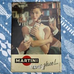 Plaque Tôle Martini Originale