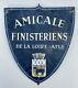 Plaque ancienne Amicale Finistériens de Loire-Atlantique / Breton / Bretagne