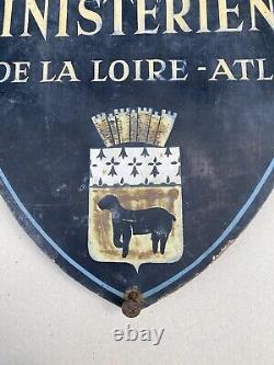 Plaque ancienne Amicale Finistériens de Loire-Atlantique / Breton / Bretagne