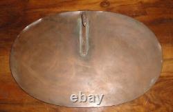 Plaque bronze avant 1900 boucherie charcuterie BOEUF et BOUILLON 19ème