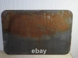 Plaque de Tôle Avec Arbeitsanweisung Zahnradfabrik Friedrichshafen