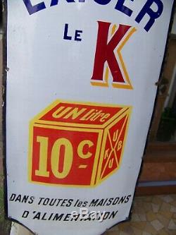 Plaque émaillé KUB 1930/40
