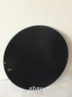 Plaque émaillée 50cm de diametre VACHUE QUI RIT superbe déco vintage QUALITY