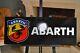 Plaque émaillée ABARTH AUTOMOBILE FIAT enamel sign emailschild décoration murale