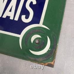 Plaque émaillée AVENUE DE LA BOURDONNAIS rue de Paris 7? Gros-Caillou 50x30cm