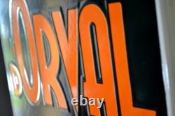 Plaque émaillée BIERE d' ORVAL trappistes enamel sign emailschild