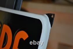 Plaque émaillée BIERE d' ORVAL trappistes enamel sign emailschild