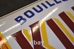 Plaque émaillée BOUILLON KUB - 5025 cm - enamel sign emaischild