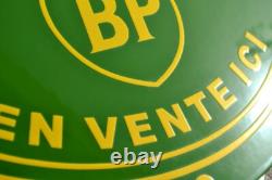 Plaque émaillée BP SOLEXINE carburant huile mobylette solex enamel sign