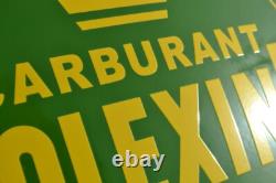 Plaque émaillée BP SOLEXINE carburant huile mobylette solex enamel sign