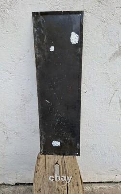 Plaque émaillée Bureaux train voie ferrée réseau ferroviaire enseigne