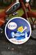Plaque &eacute;maill&eacute;e ESSO Happy motoring huile automobile 50 cm emailschilder
