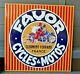 Plaque émaillée FAVOR motos et cycles enamel sign emailschild